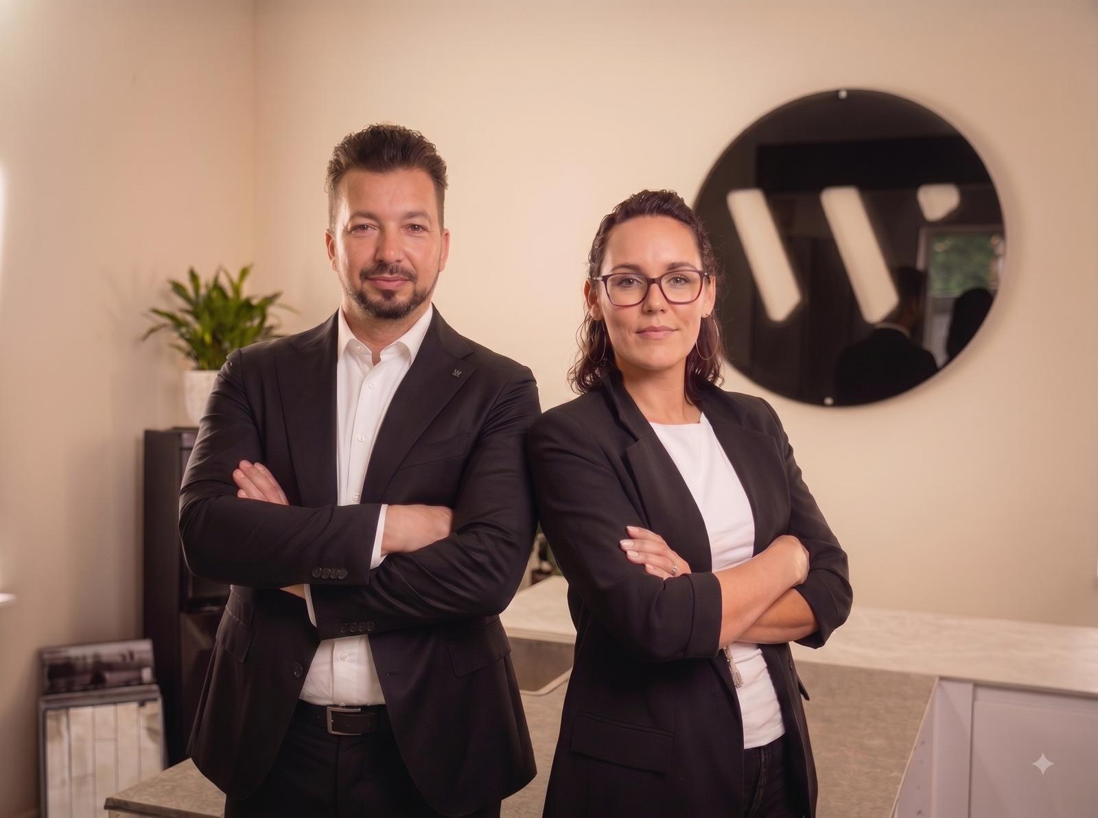 Die beiden Ansprechpartner von Welfenross Immobilien